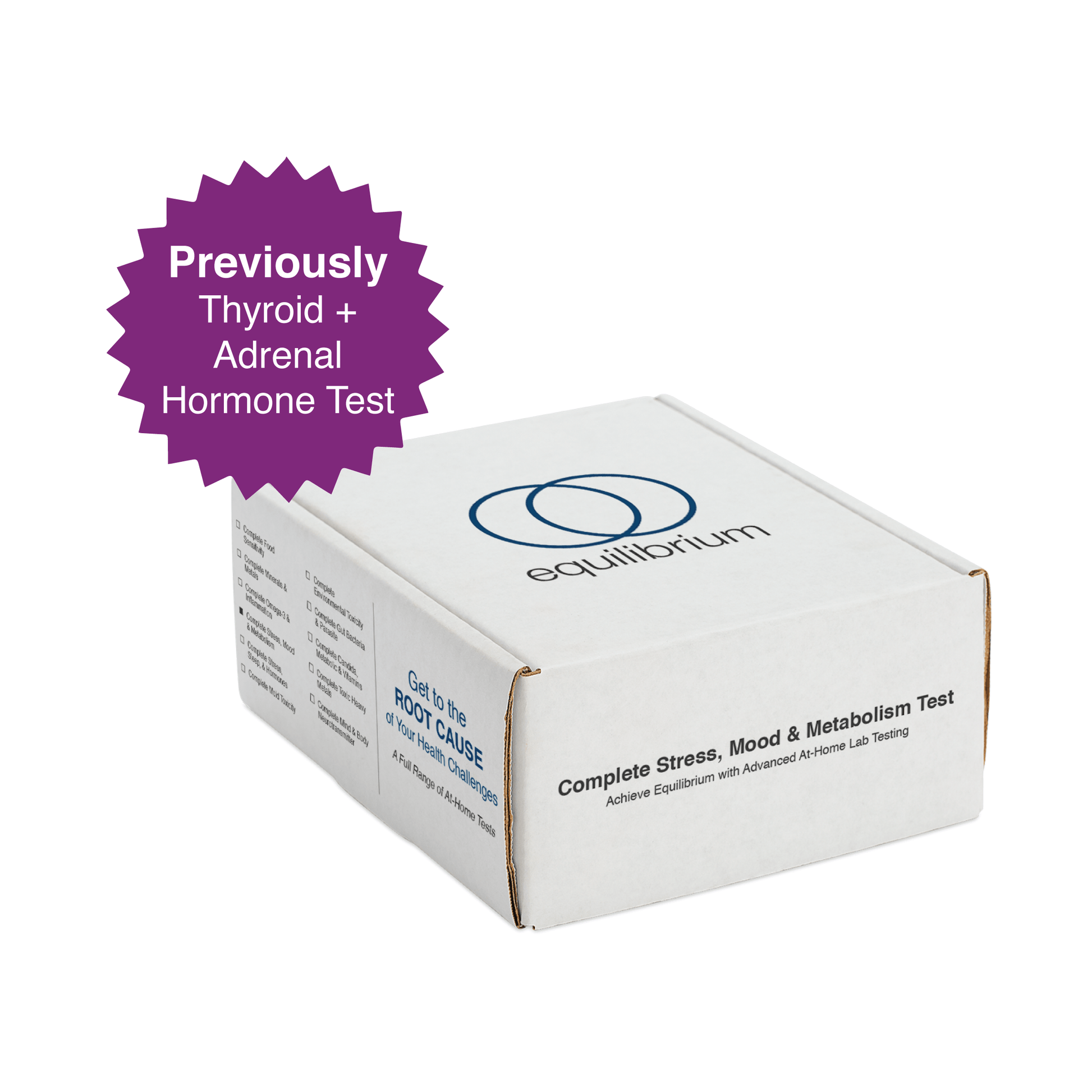 Complete Stress (Hormones), Mood & Metabolism Test (Consult Not Included)