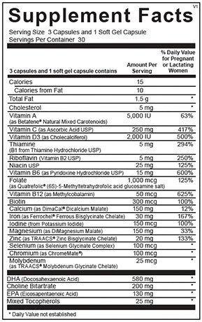 Prenatal Complete Multi-Vitamin