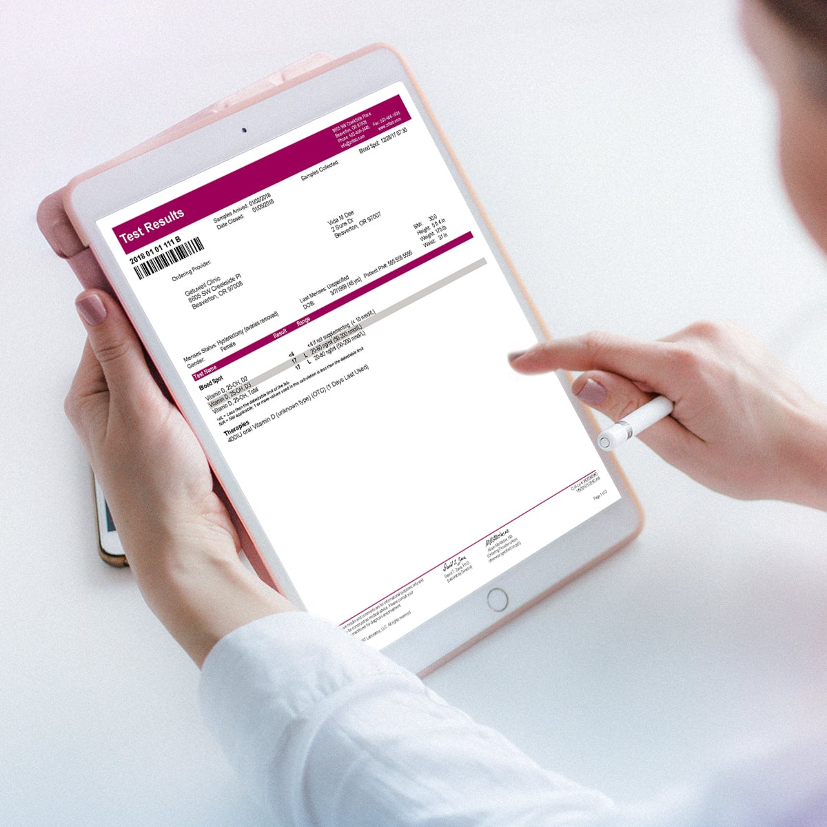 Optimal Vitamin D Lab Test + 30-Minute Health Coaching Call