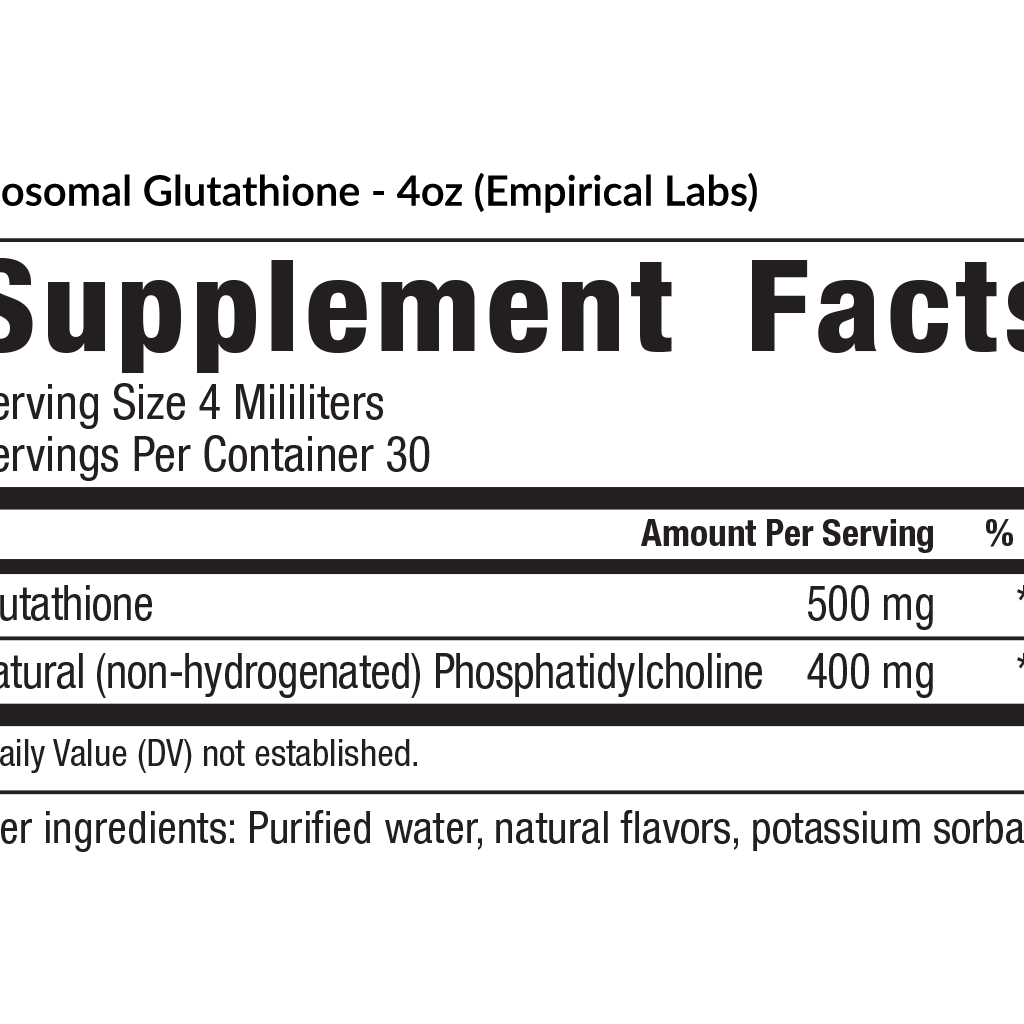 Liposomal Glutathione