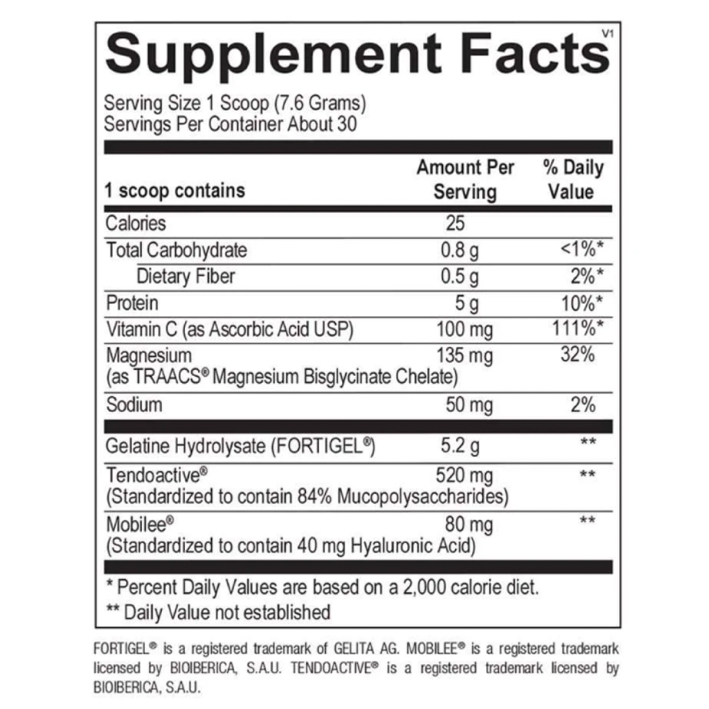 Advanced Collagen Support SFP