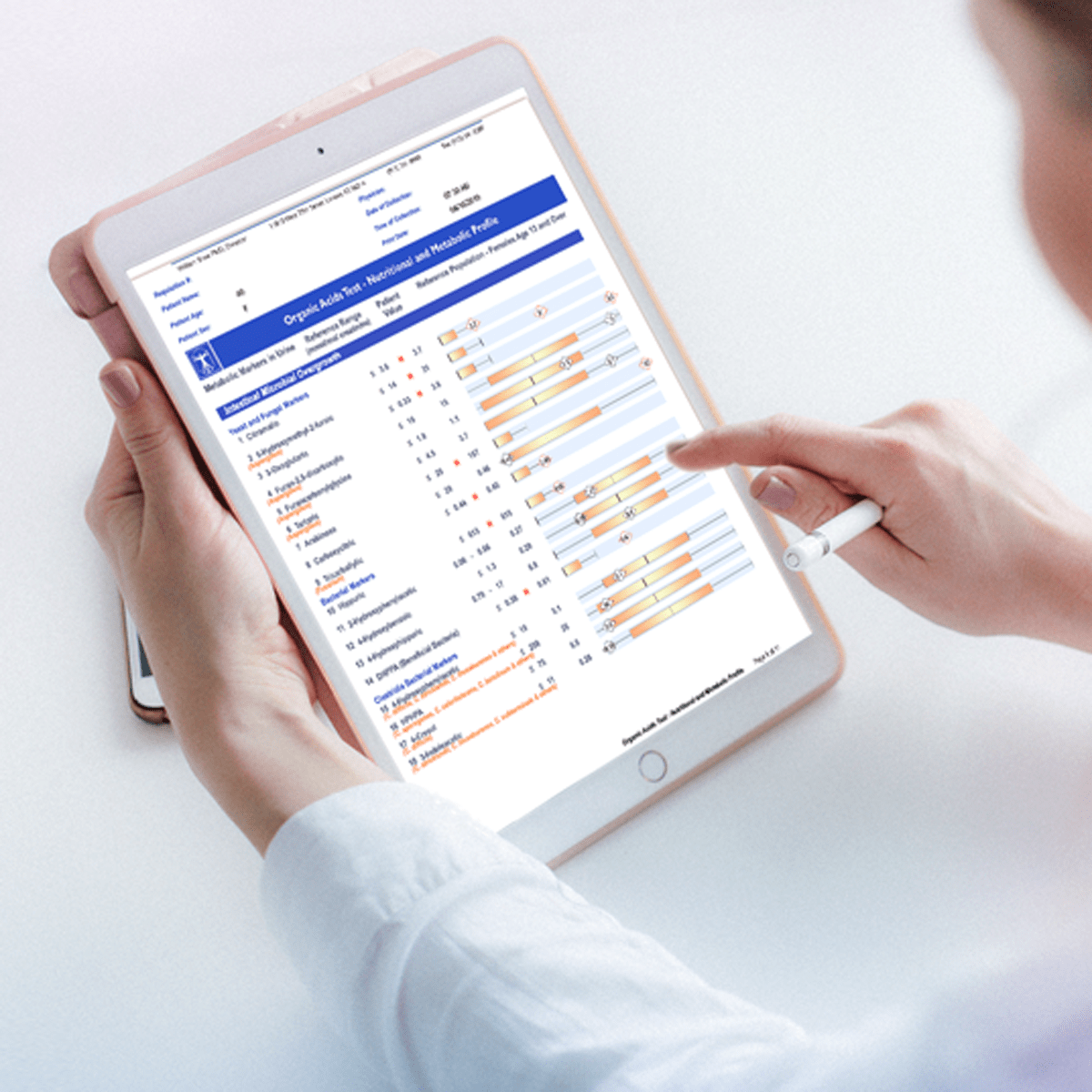 Comprehensive Food, Vitamin, Digestion & Parasite Tests (Organic Acids + Food Sensitivity + Stool)