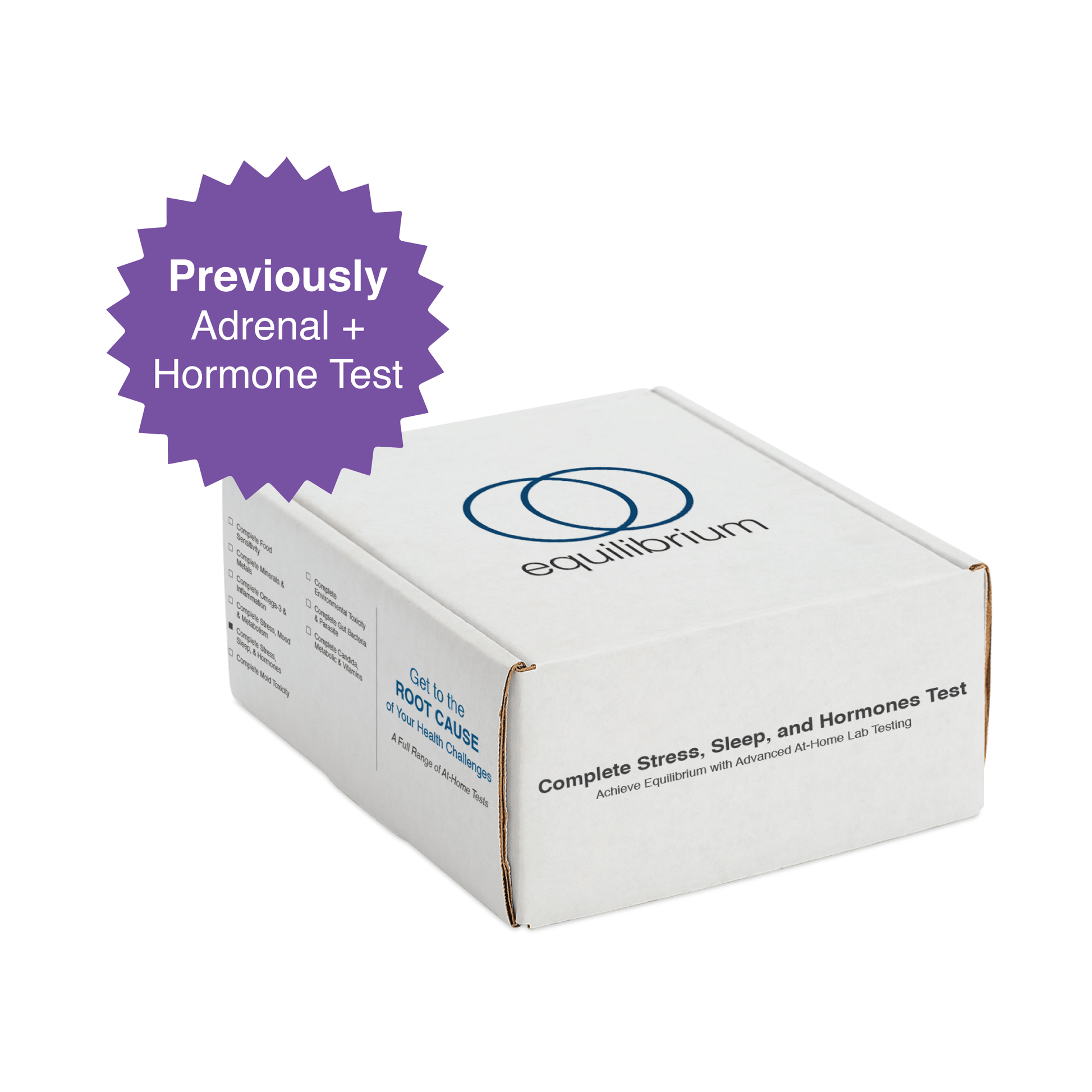 Complete Stress (Hormones), Sleep & Hormones Test + 30-Minute Health Coaching Call