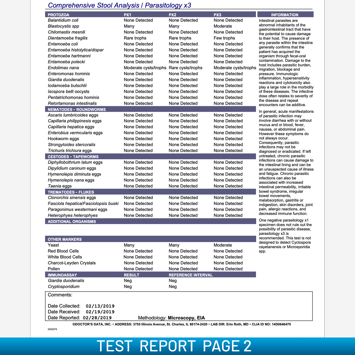 Complete Gut Bacteria & Parasite Test (Consult Not Included)
