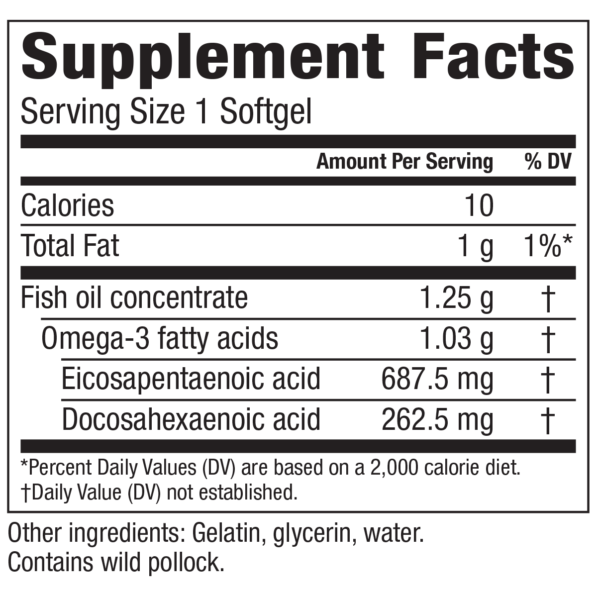 Omega-3 Softgels sfp
