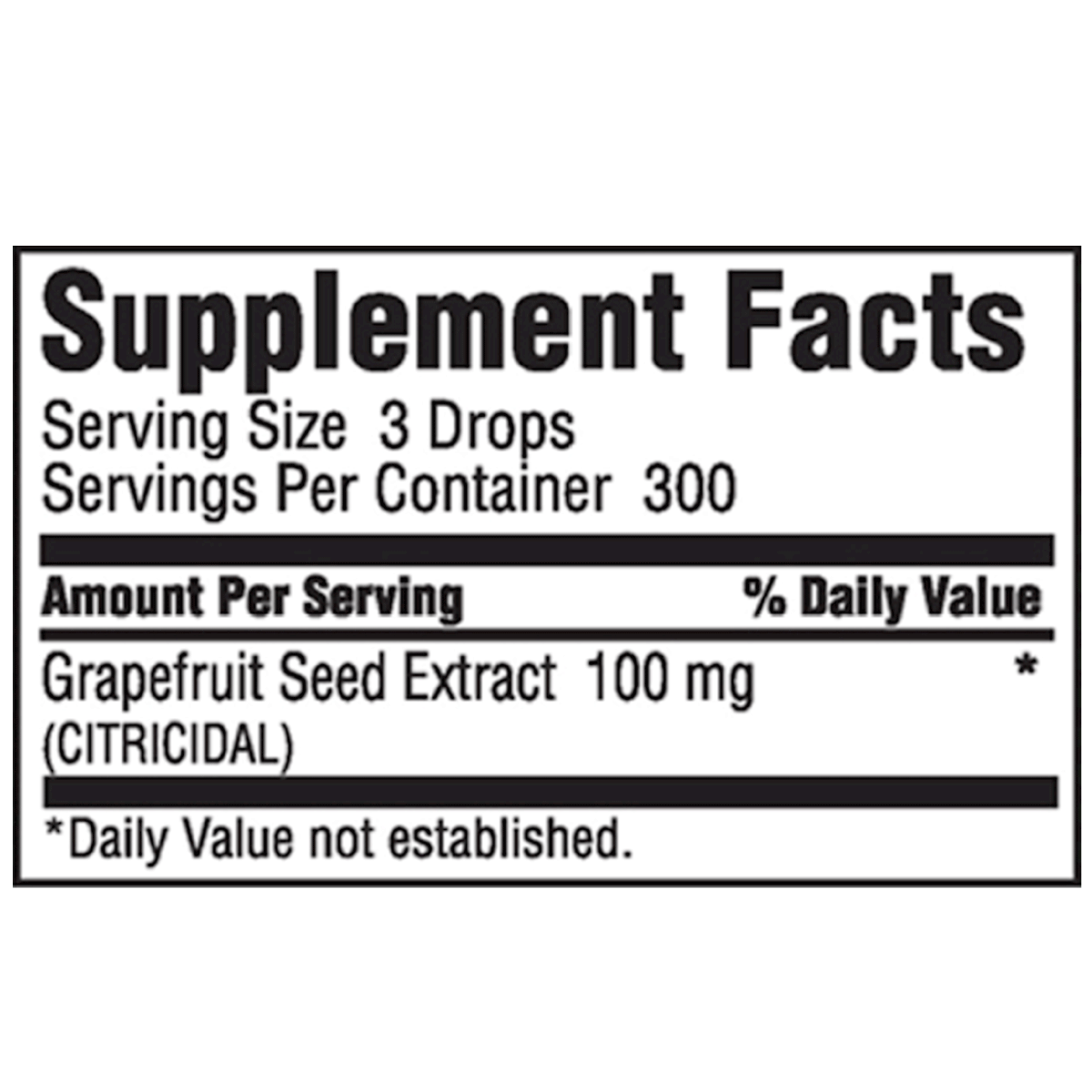 Maximum GSE (Citricidal)
