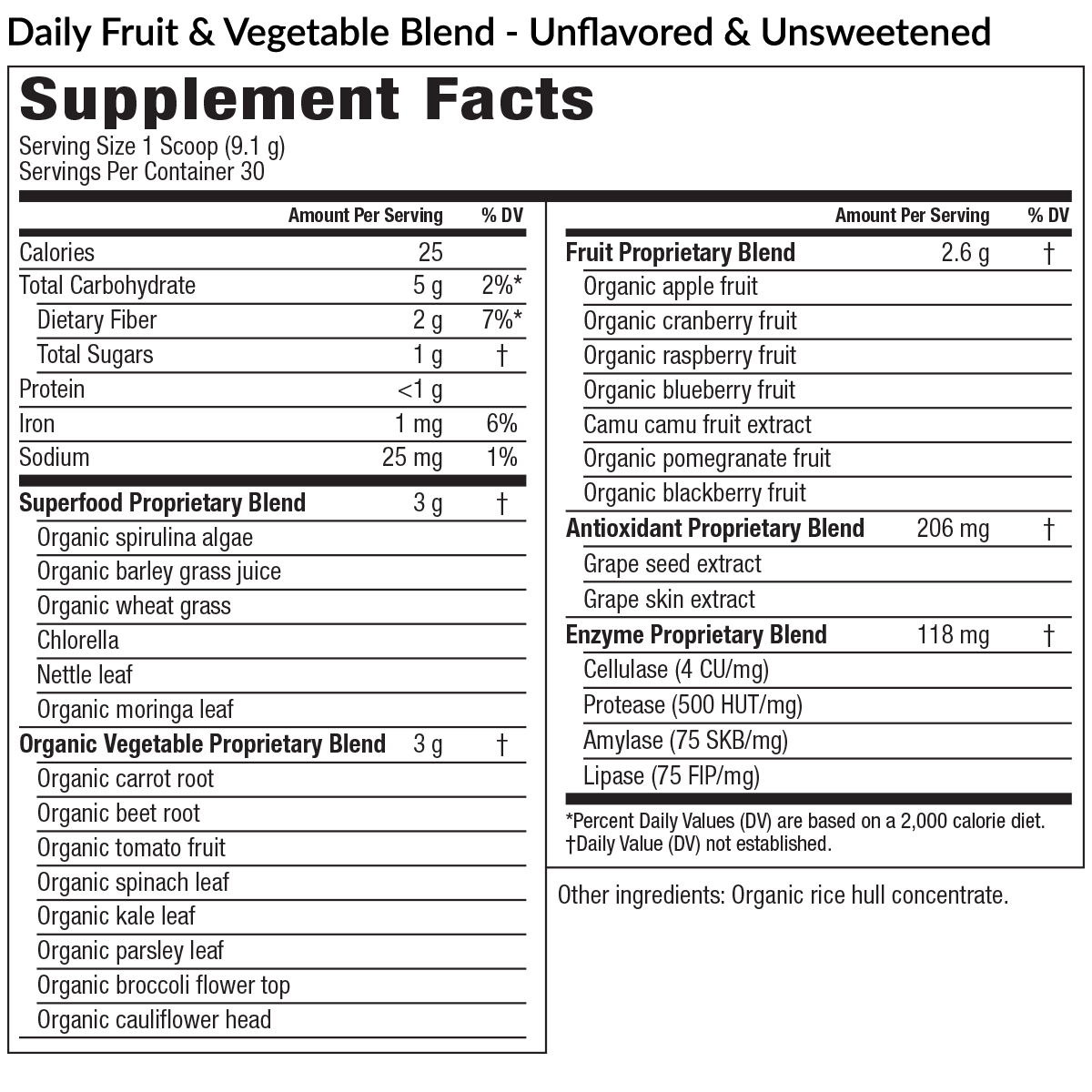 Daily Foundational Protocol (Powder) - Level 1