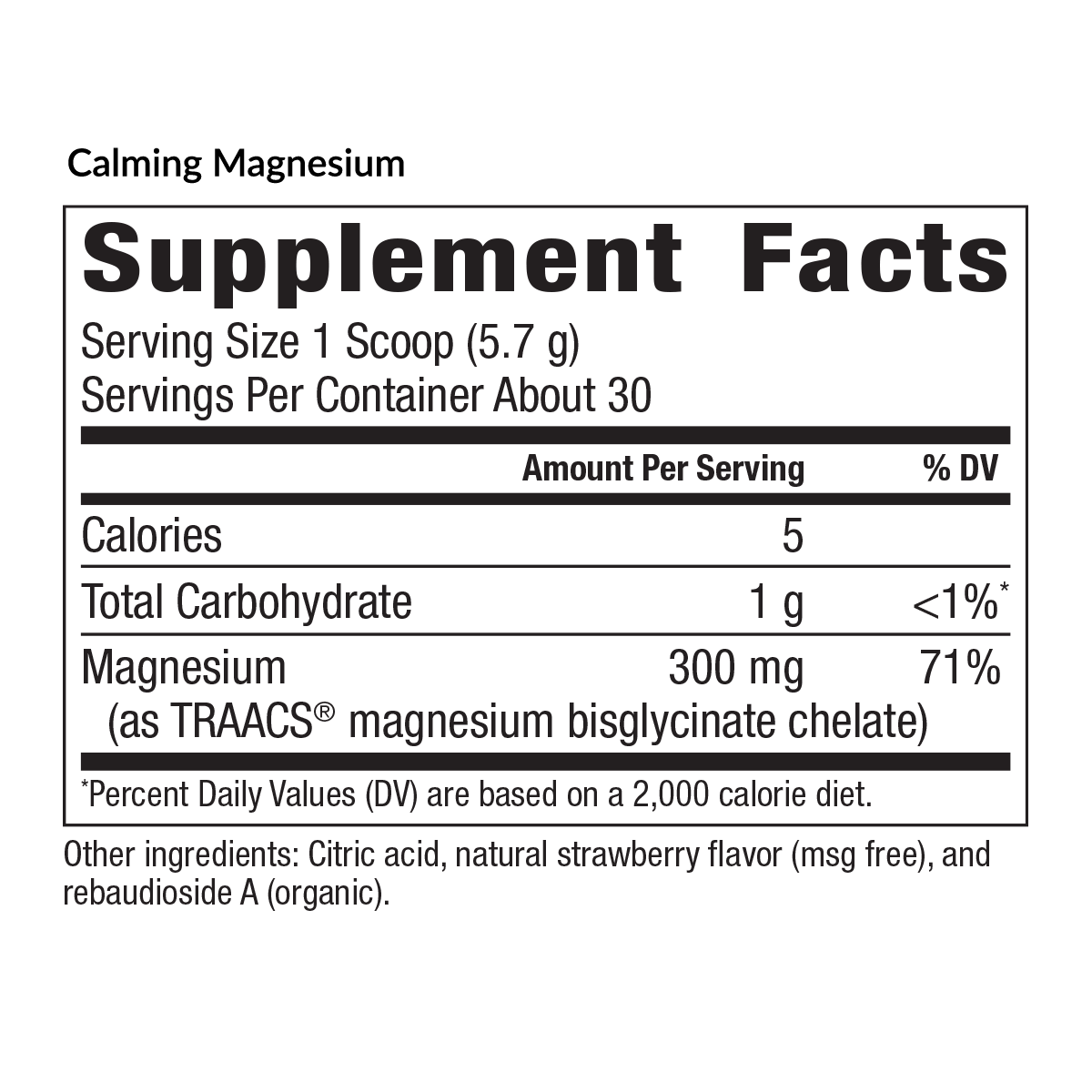 Magnesium Citrate Powder