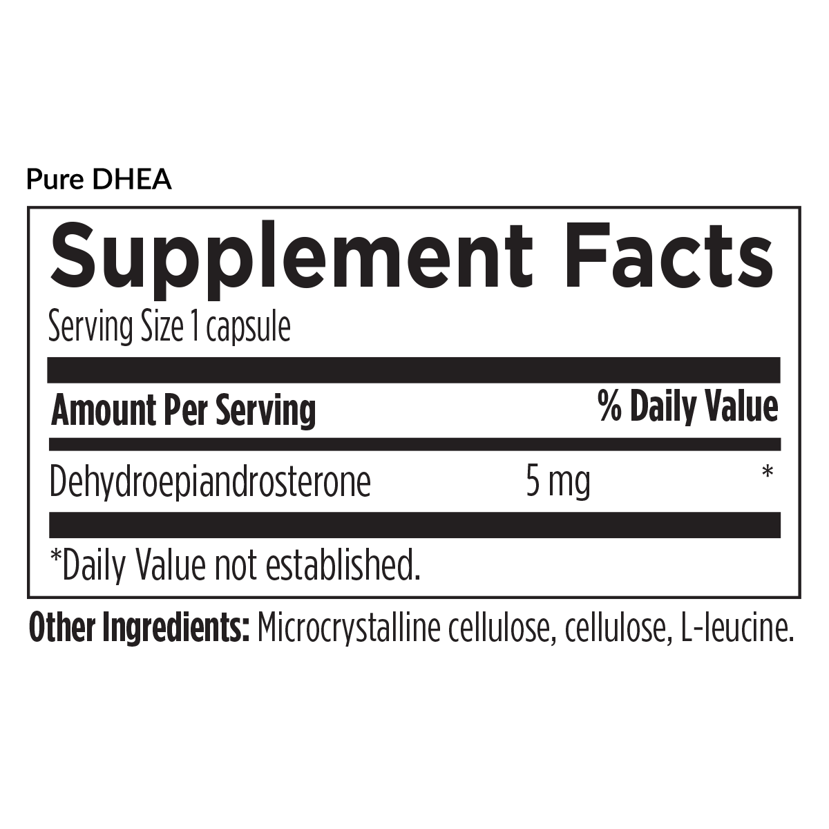 Pure DHEA